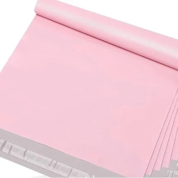 Set of 20 12 x 15.5” Pink Poly Mailers Shipping Large Packages Poshmark Sellers - Picture 2 of 2